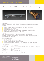 End D Flyer-banner-Mini-LED-weiss-smart-lamps-LED-Strahler D